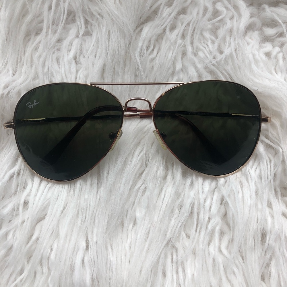 Ray-Ban Aviator Sunglasses (gold) - Picture 4 of 4
